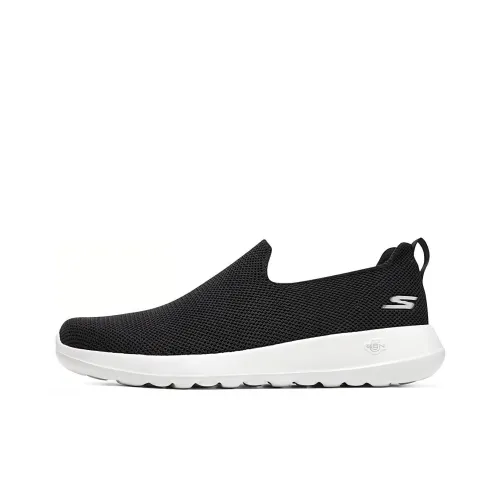 Skechers GO WALK Ma Амортизация Износостойкий Низкий Топ Casual Мужской Черный Белый
