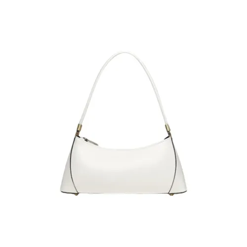 TTaG．baG Коровья кожа Сумка на плечо Женская Белая Карамель