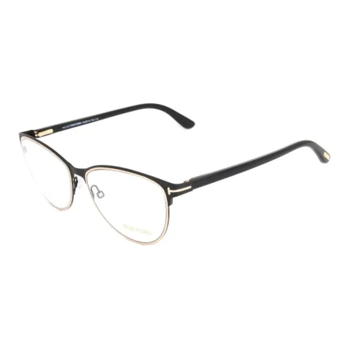 TOM FORD Металл Кошачий глаз Оправы для очков Женские Черный