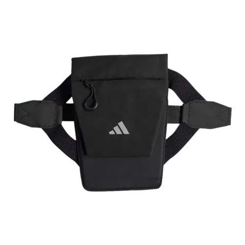 Adidas Ткань из переработанного полиэстера с полотняным переплетением бананка стандартная унисекс черный