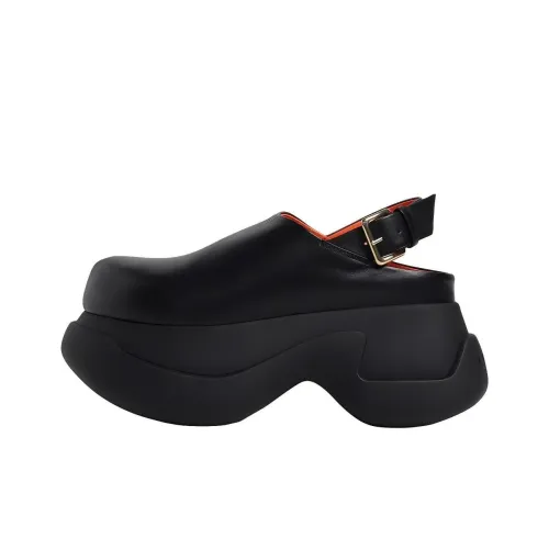 MARNI Высокие каблуки Черные Женские
