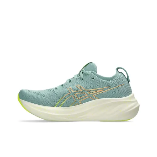 Asics Гель Nimbus 26 Low Топ Бег на длинные дистанции Обувь Женские Зеленый