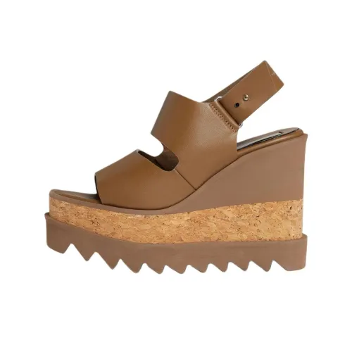 Stella McCartney Elyse One Ремешок Сандалии 12 см Женские Коричневый