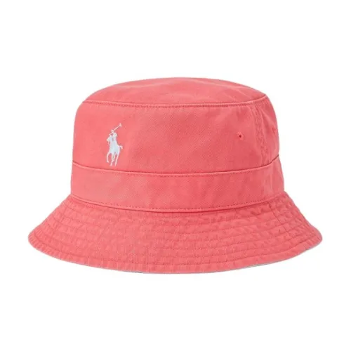Polo Ralph Lauren Cotton Bucket Hats Унисекс Розовый