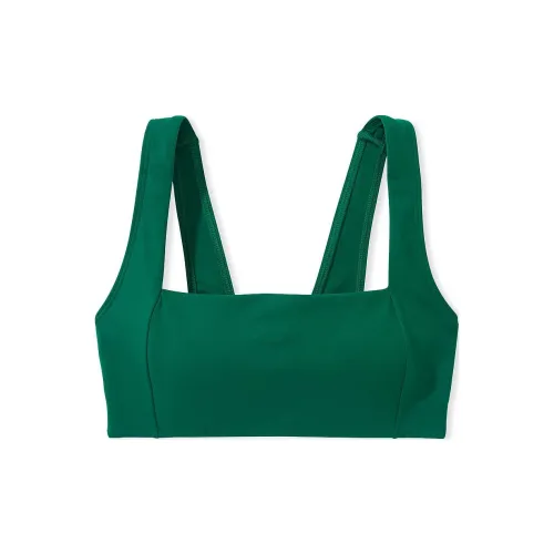 Victoria's Secret Розовый Ultimate SQUARENECK Спортивный бюстгальтер Зеленый бюстгальтер Женские Зеленый