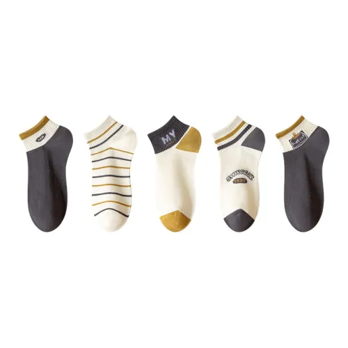 MIIOW Низкие носки унисекс упаковка из 5 пар