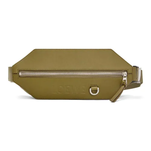 LOEWE Телячья кожа Бананка Мужской