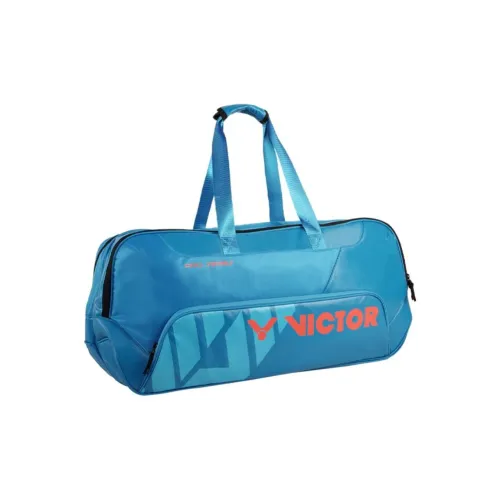Victor Полиэстер ПУ (полиуретан) Спортивный зал Сумка Стандартная Унисекс Ювелирные украшения Синий Аква-синий