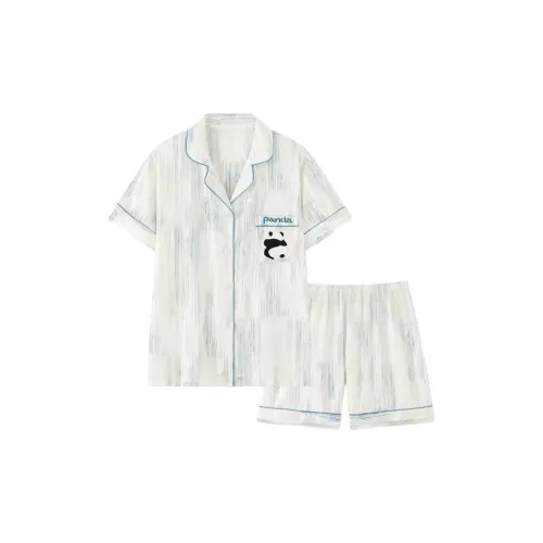 Han Ziduo Пижамный комплект Мужской Белый