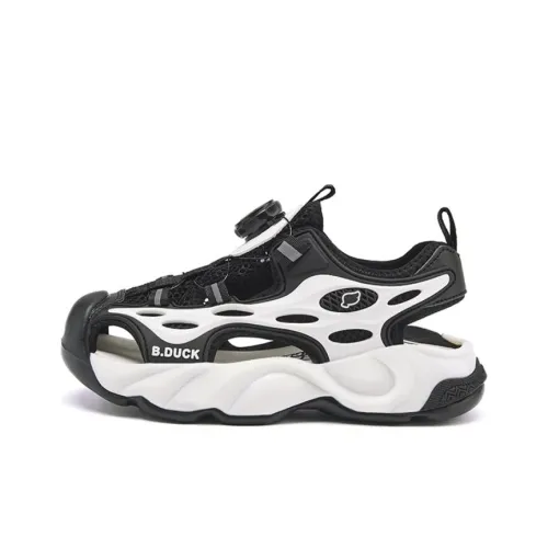 B.Duck Желтая уточка Устойчивая к истиранию Дышащая Быстросохнущая Легкая Амортизация Детские Сандалии Подростки