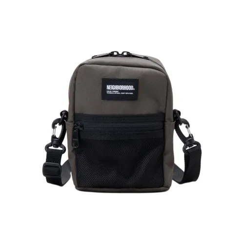 NEIGHBORHOOD Полиэстер Сумка через плечо Мини Унисекс Черный Оливковый Коричневый Натуральный