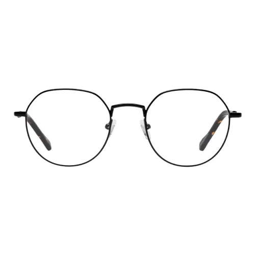 Le Specs Металл Овал Оправы для очков Унисекс Черный Серебристый Золотой