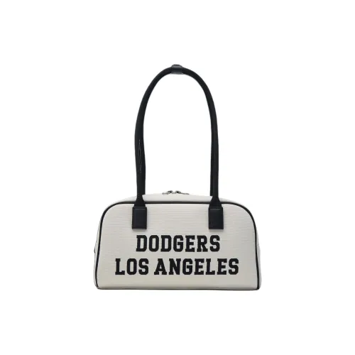 Mlb Base Logo Искусственная кожа Сумка через плечо Сумка через плечо Сумка для тоста Сумка для боулинга Унисекс Кремово-белый