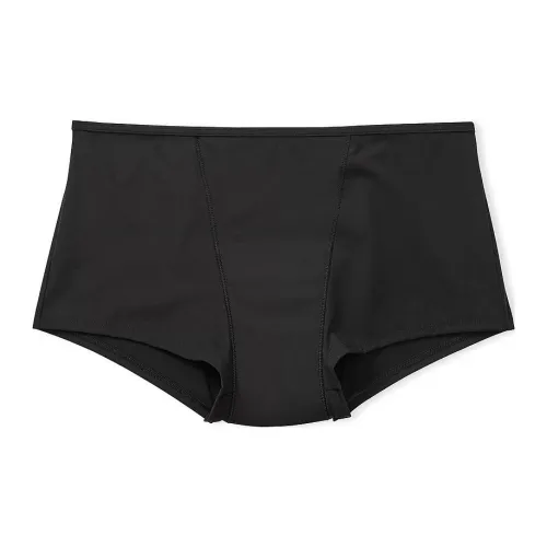 Victoria's Secret Розовый PERIOD BOYSHORT PANTY Чисто черный Женское нижнее белье 1 упаковка Чисто черный