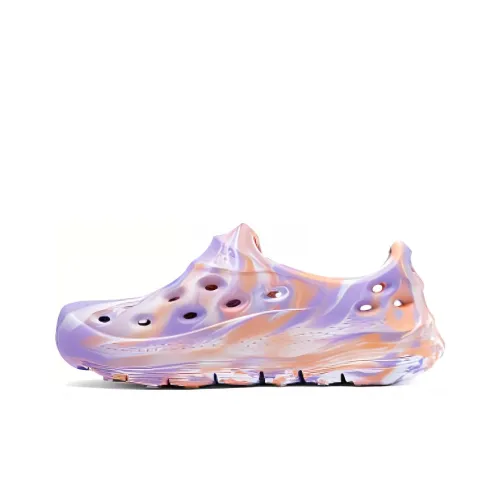 Skechers Arch Fit Сабо Пурпурно-оранжевый Белый Женские