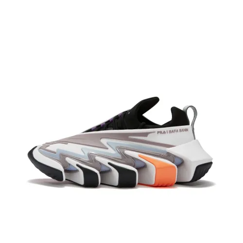 FILA FUSION Беговые кроссовки Низкий верх Стандартный Белый/Черный Женские