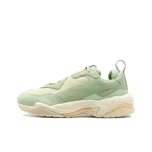 PUMA Thunder Low Топ Толстая подошва Кроссовки Женские Мятно-зеленый
