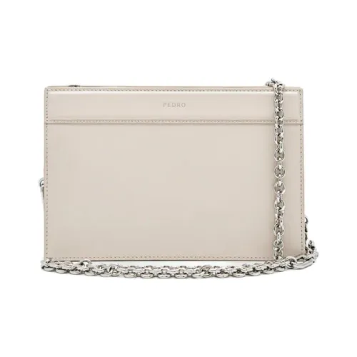 PEDRO Телячья кожа Сумка через плечо Маленькая Женская Кремовая