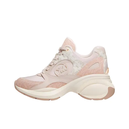 MICHAEL KORS Zuma Low Топ Толстоподошвенные кроссовки Женские Розовый