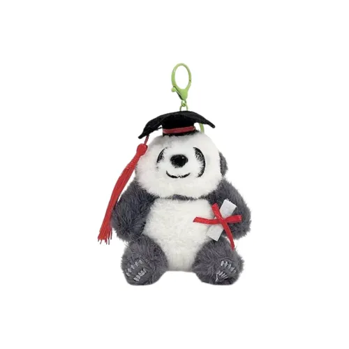 X3COMMUNE Выпускной Season Cute Panda Куклы Плюшевый Брелок 15 см Рекомендуемая высота 15 см Длинный