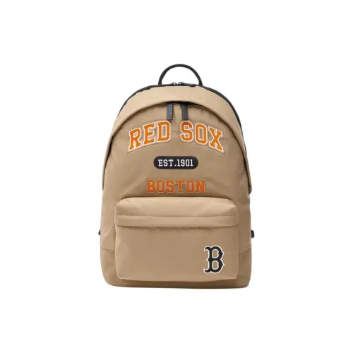 Mlb Base Logo Нейлоновый Рюкзак Стандартный Унисекс Коричневый