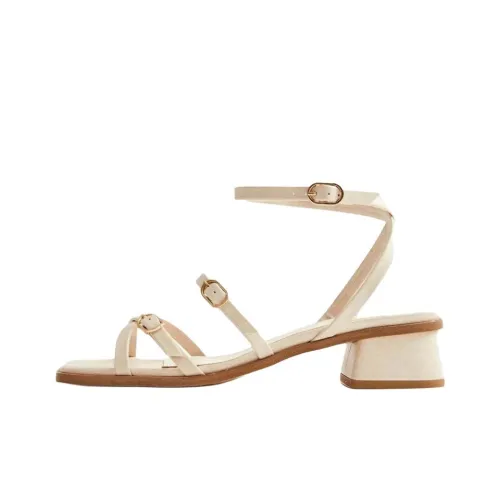 ALOHAS Tanya one Strap Sandals 5cm Women's Ecru