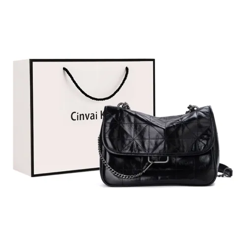 CinvaiKrose Сумки через плечо, черные, женские