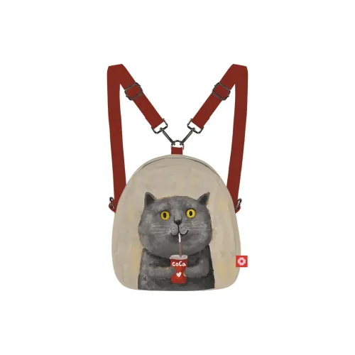 Perfect Styles Ткань Рюкзак Средний Унисекс Серый