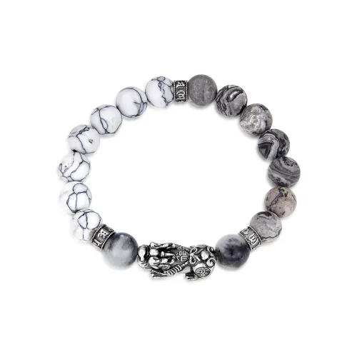 FAIRWHALE Белый Бирюзовый Браслеты Унисекс Черный Белый