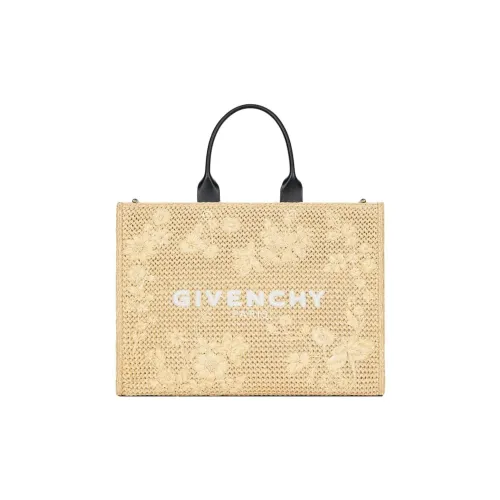 Givenchy г Тоут Рафия с Вискоза Тоут Сумка Сумка для покупок Сумка на плечо Сумка среднего размера Женская Натуральная