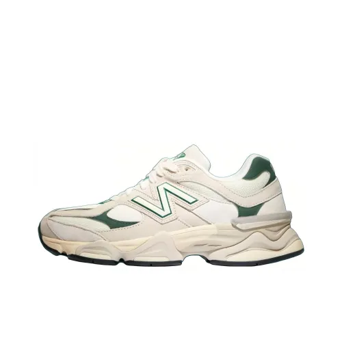 New Balance NB 9060 Low Топ Беговые кроссовки Мужские Бежево-зеленые