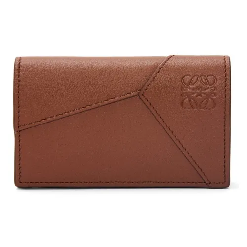 LOEWE Телячья кожа Кошелек Женские Коричневый