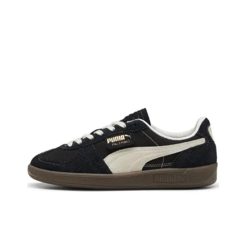 PUMA Palermo Vintage Скейтборд Кроссовки Низкие Черный/Экрю Унисекс