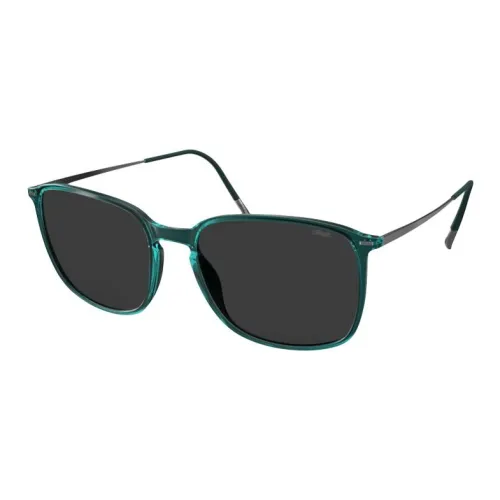 SILHOUETTE Titanium Rectangular Sunglasses Unisex Green SILHOUETTE Titanium Прямоугольные Солнцезащитные очки Унисекс Зеленый