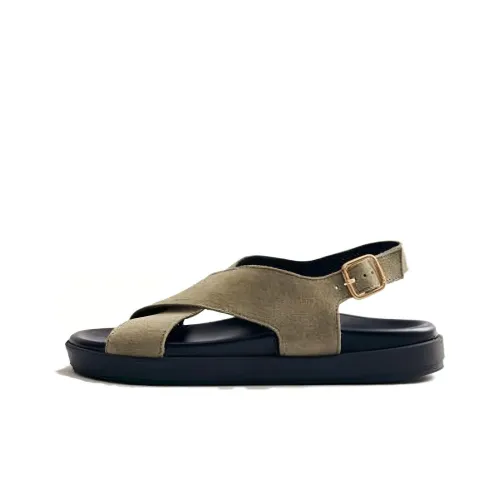 ALOHAS NICO Пляжные сандалии Женские Хаки