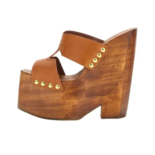 Roberto Cavalli Слипоны Женские Коричневый