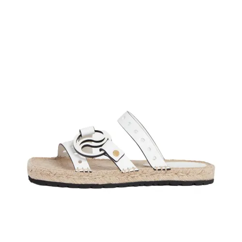 Stella McCartney Gaia Слипоны Женские Белые