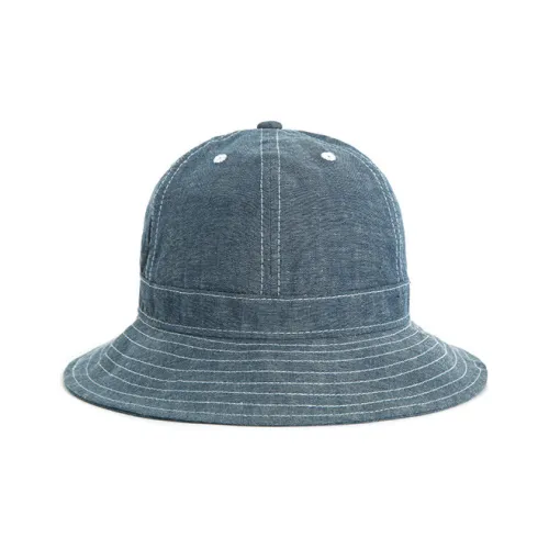 New Era Cotton Bucket Hats Унисекс Синий
