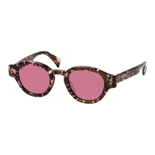 KENZO Пластик OVAL SUNGLASSES Женские Коричневый