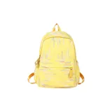 Желтый маленький трубач с маленькой подвеской в виде собаки