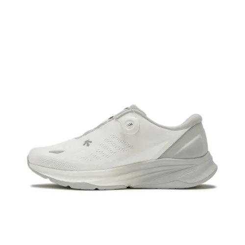 DESCENTE RUNNING Collection Rebound Low Top Спортивные беговые кроссовки Мужские Белые