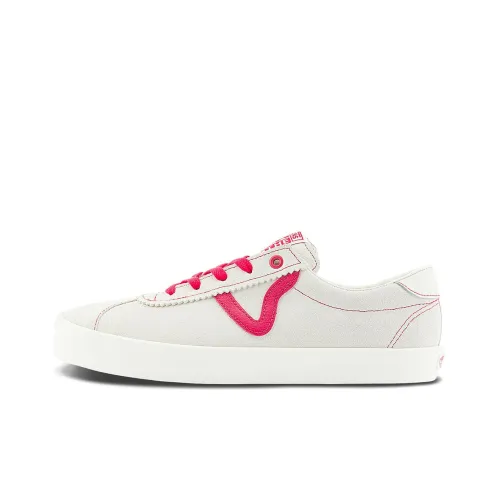 Vans Sport Low Скейтборд Кроссовки Низкие Топ Белый/Красный Унисекс