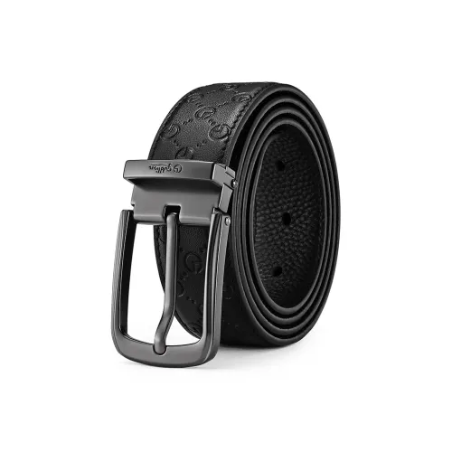GOLDLION Первый слой Настоящий кожаный ремень Мужской Ширина 3,4CM