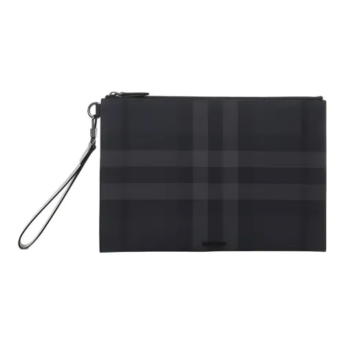Burberry Cotton Clutch Men's Black