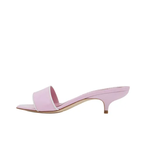 MANOLO BLAHNIK Слипоны 5 см Женские Розовые