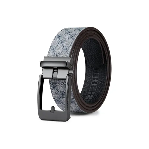 WilliamPOLO Внешний материал ПВХ Низ Коровья кожа Ремни Мужские Ширина 3,5 см