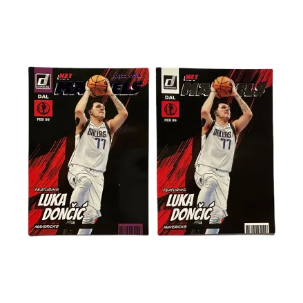 Панини Лука Дончич 22 23 Дюрекс Маверикс Марвел Особенный Карта Игрок Карта Товар Access Спортивные карты 2 шт