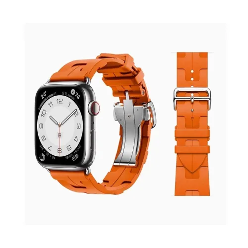 Penc Iwatch Ремешок Apple Совместимость Силиконовый Материал 38 40 41 мм