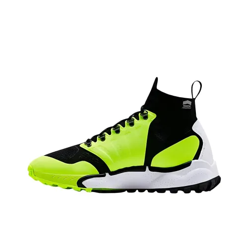 Nike Zoom Talaria MID Flyknit Устойчивый к истиранию MID Топ Уличная обувь Мужская Черный Зеленый