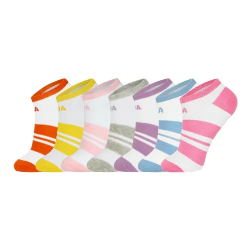 NBA No Show Носки Женские 7 Пачек